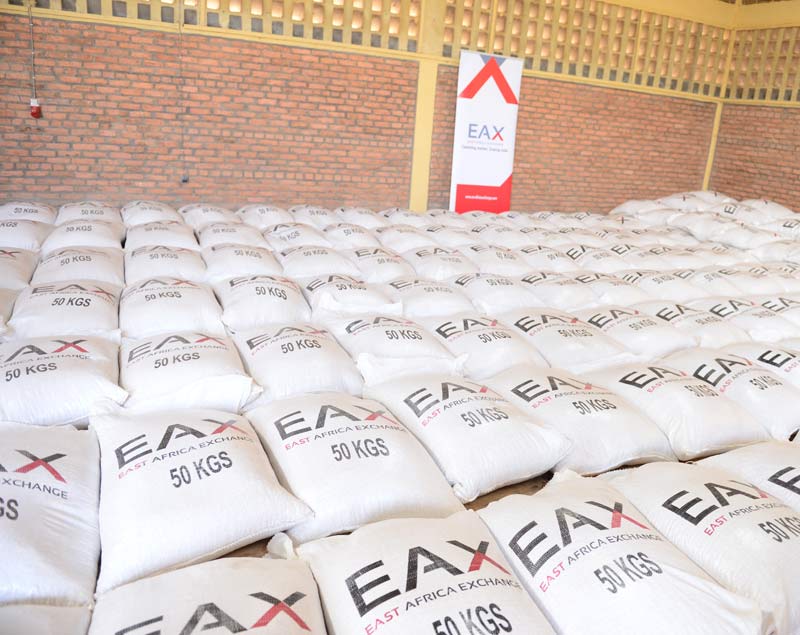 EAX commodites stored in wharehouse